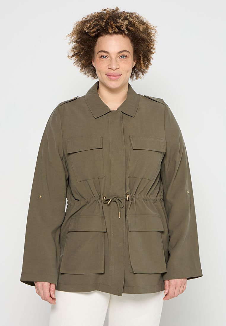 Vero Moda Lichte jas kaki Vero Moda Lichte jas kaki