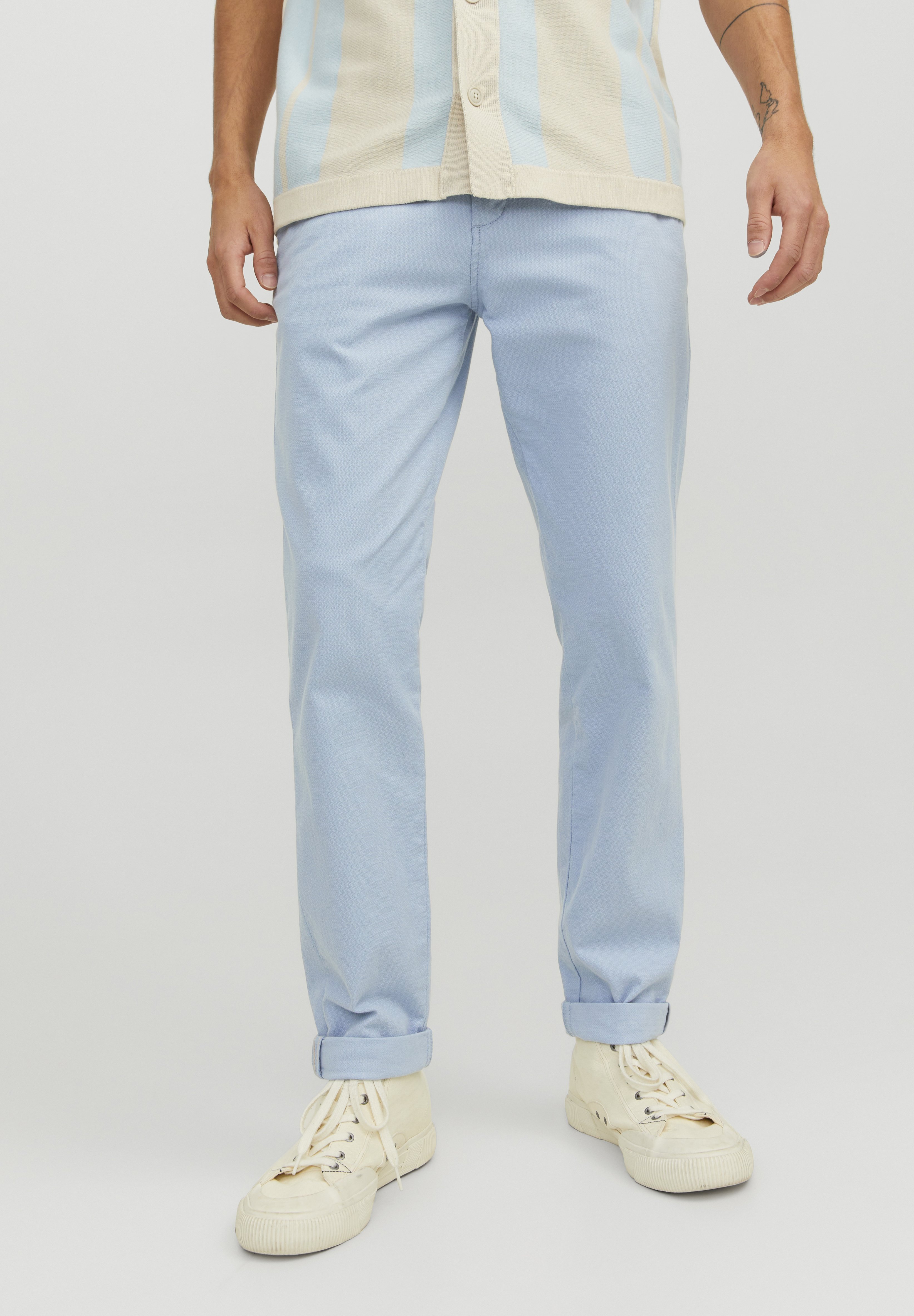 Jack & Jones Herren Chino Hose - JPSTMARCO JJFURY AKM Noos Slim Fit