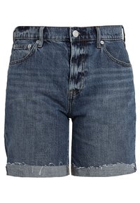 GAP Farkkushortsit - dark-blue denim