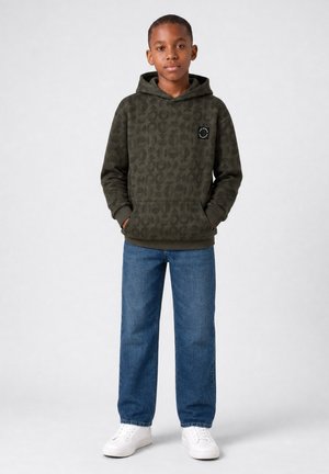 Petrol Industries, ALLOVER PRINT HOODIE FORGEPLACE - Hoodie - beluga