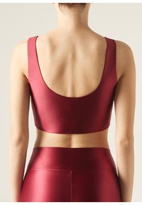 Calzedonia SUPER SHINE - Bluse - dark red