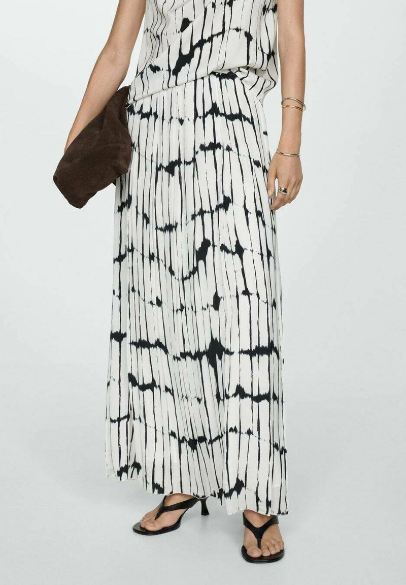 Jupe longue midi pois - Mango - 34