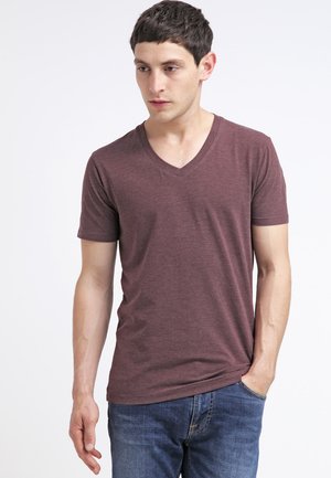 Selected Homme Pima Dave T-shirt Uomo Girocollo Profondo – Cotone, Vestibilità Comoda, Sostenibile