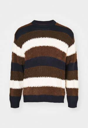 Obey Clothing CHARLES - Pulover - brown multi