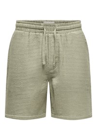 Only & Sons - ONSTEL SAVIER - Šortky - olive Miniatúrny obrázok 1