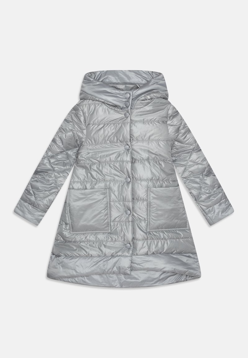 Monnalisa CAPPUCCIO TES TESSUTO TECNICO TRAPUNTA - Vinterkåpe / -frakk - grigio