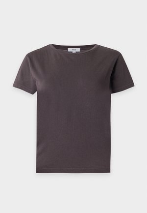 Agolde, LONG LINE ADINE TEE - T-shirt basique - light brown