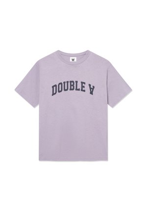 DOUBLE A BY W.W. ACE ARCH - T-shirts print - minimal gray