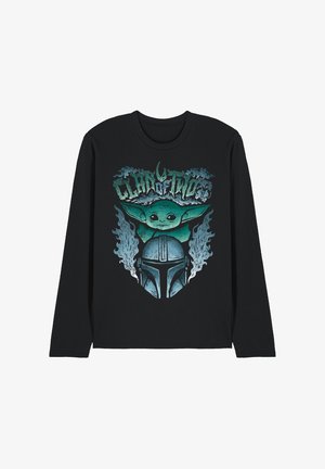 Star Wars, THE MANDALORIAN CLAN OF TWO METAL BAND - Long sleeved top - black