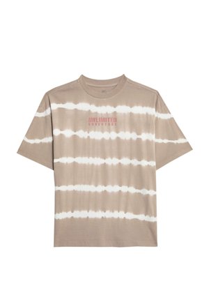 TIE DYE ADVENTURE - T-shirt con stampa - brown