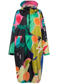 3X FUNKTION PRINT KAPUZE  ZIPPER  - Parka - salsa