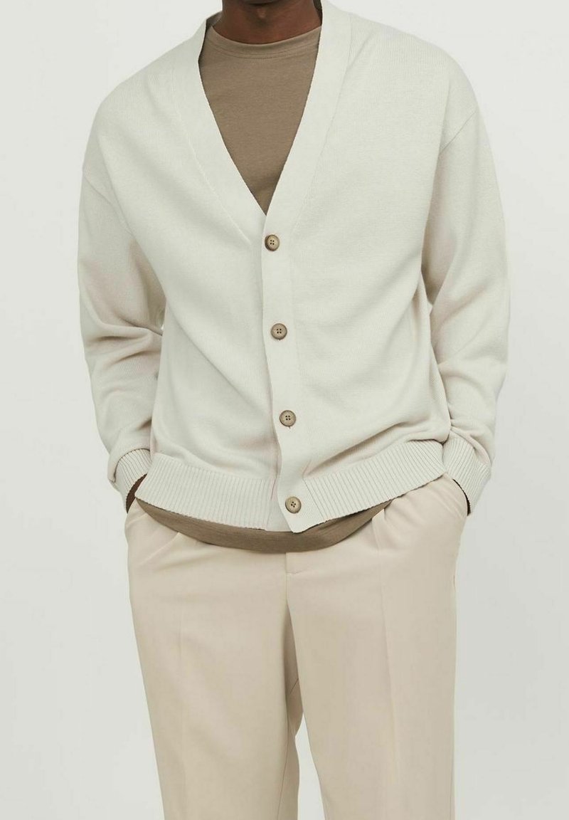 Jack & Jones Strickjacke - off-white