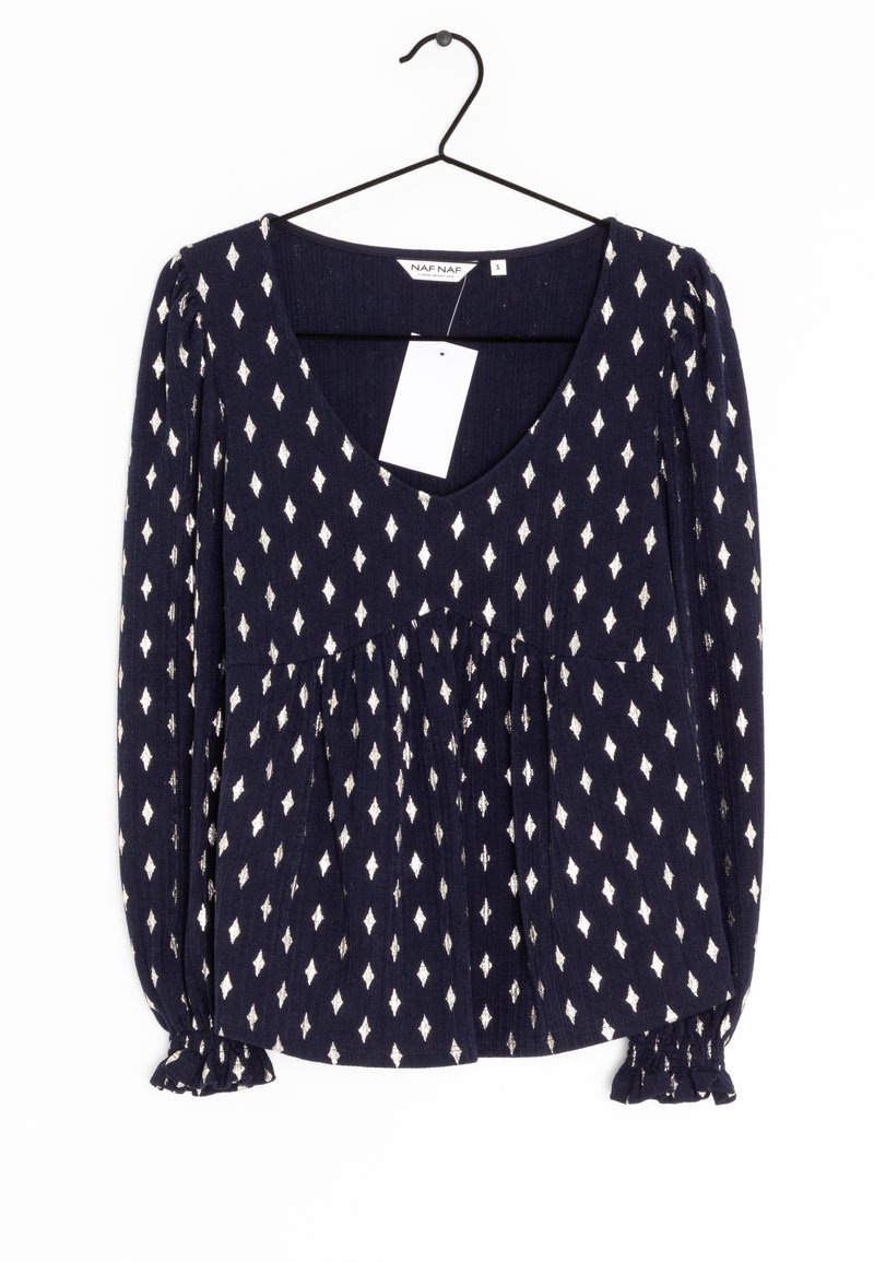 NAF NAF Blus - blue