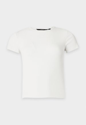 Vero Moda, VMCHLOE SHORT - Camiseta básica - snow white