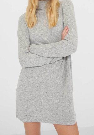 Gebreide jurk - light grey