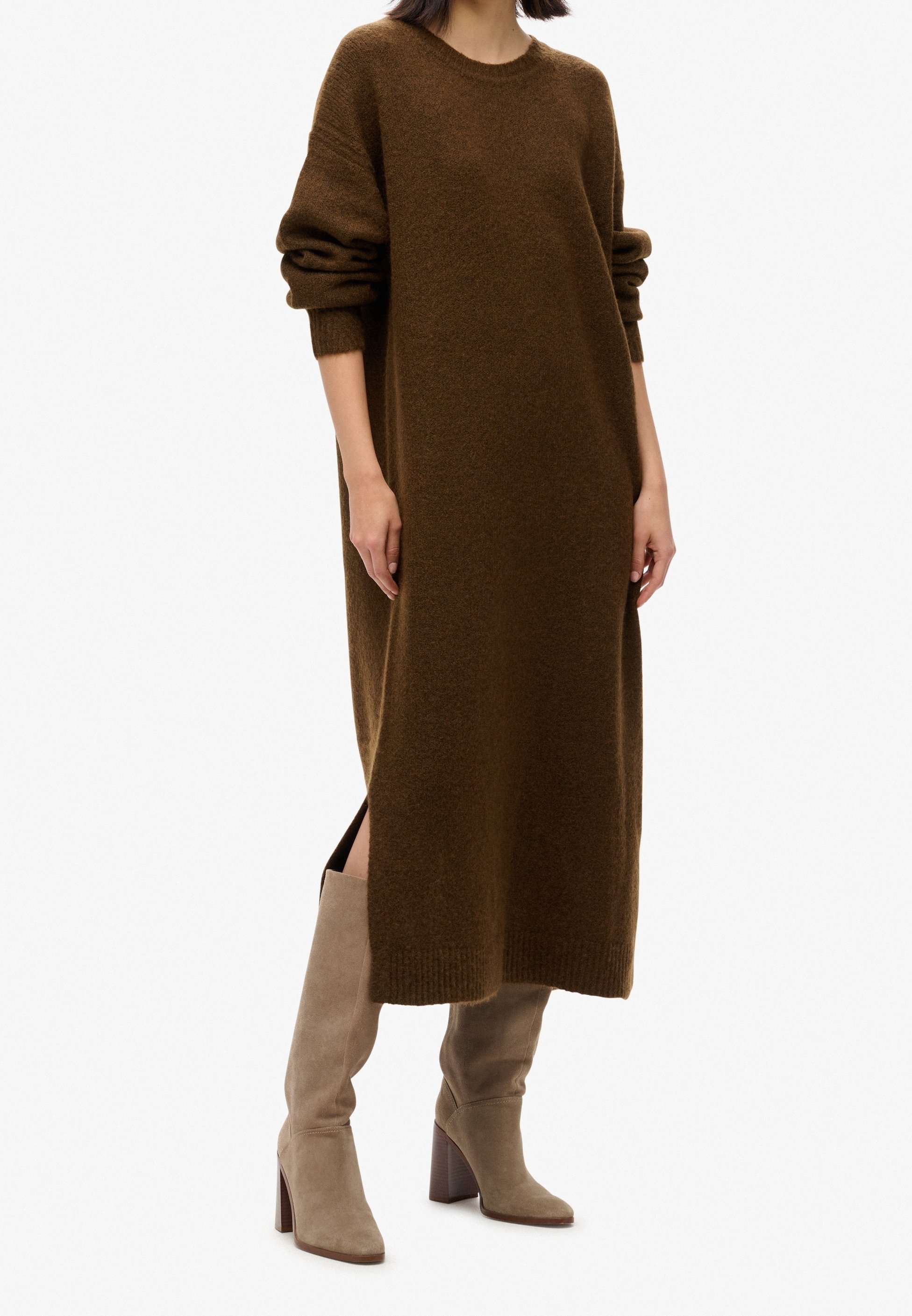 Superdry & Co Jumper dress - brown