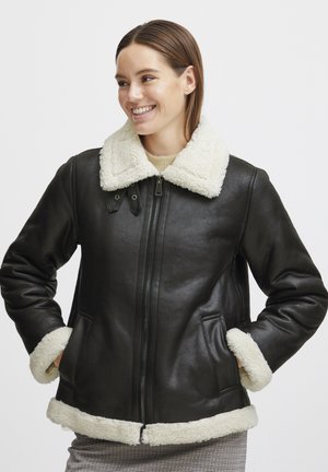 b.young BYASANNE - Chaqueta de entretiempo - black