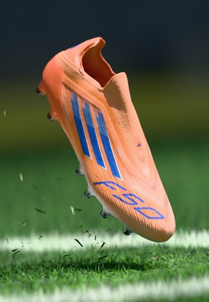 F50 ELITE LL AG - Műfüves pályára készült futballcipő - beam orange/lucid blue/cloud white