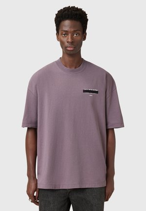 REDACT CREW - T-shirt med print - purple