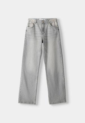 Bershka Straight leg jeans - grey