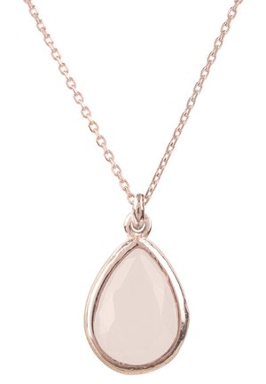 Necklace - rose gold-coloured
