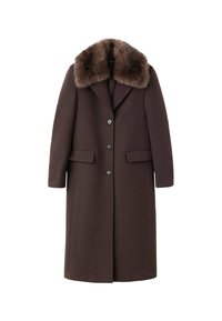 Klasický kabát - schokolade