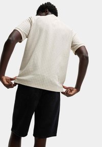 Marks & Spencer HOUNDSTOOTH PRINT - Poloshirts - ecru