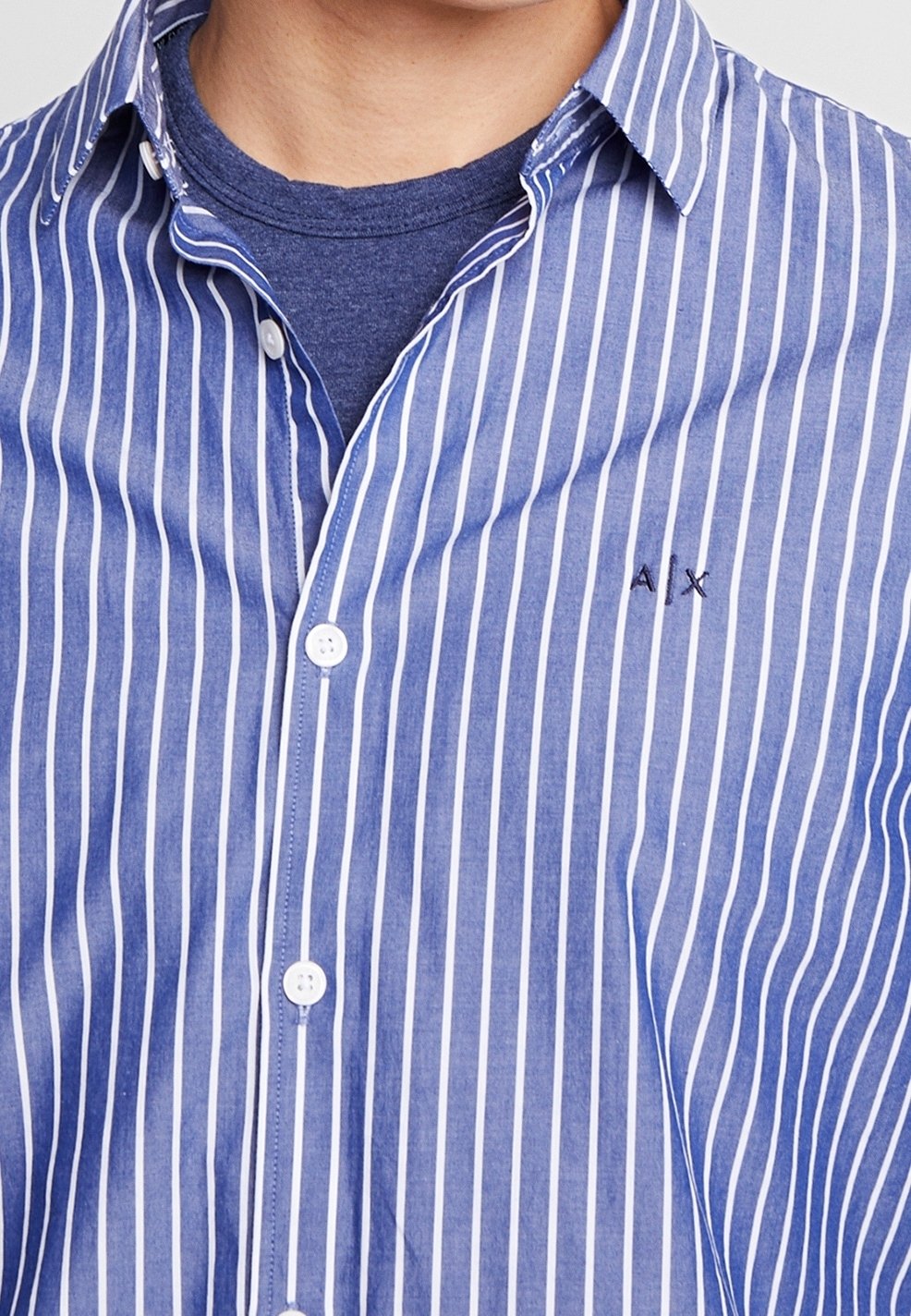 Armani Exchange Shirt - dark blue - (Pre-owned) - Zalando.ie