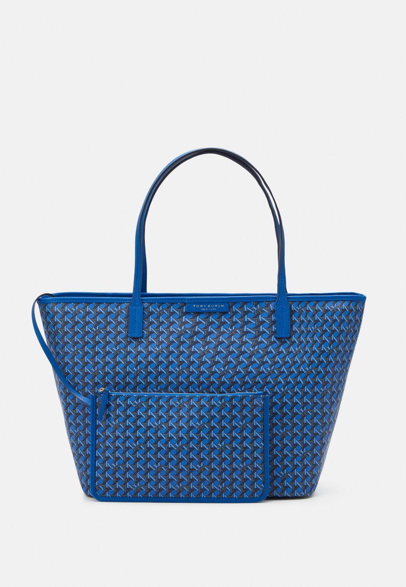 Tory Burch BASKETWEAVE TOTE SET - Borsa a mano - blue