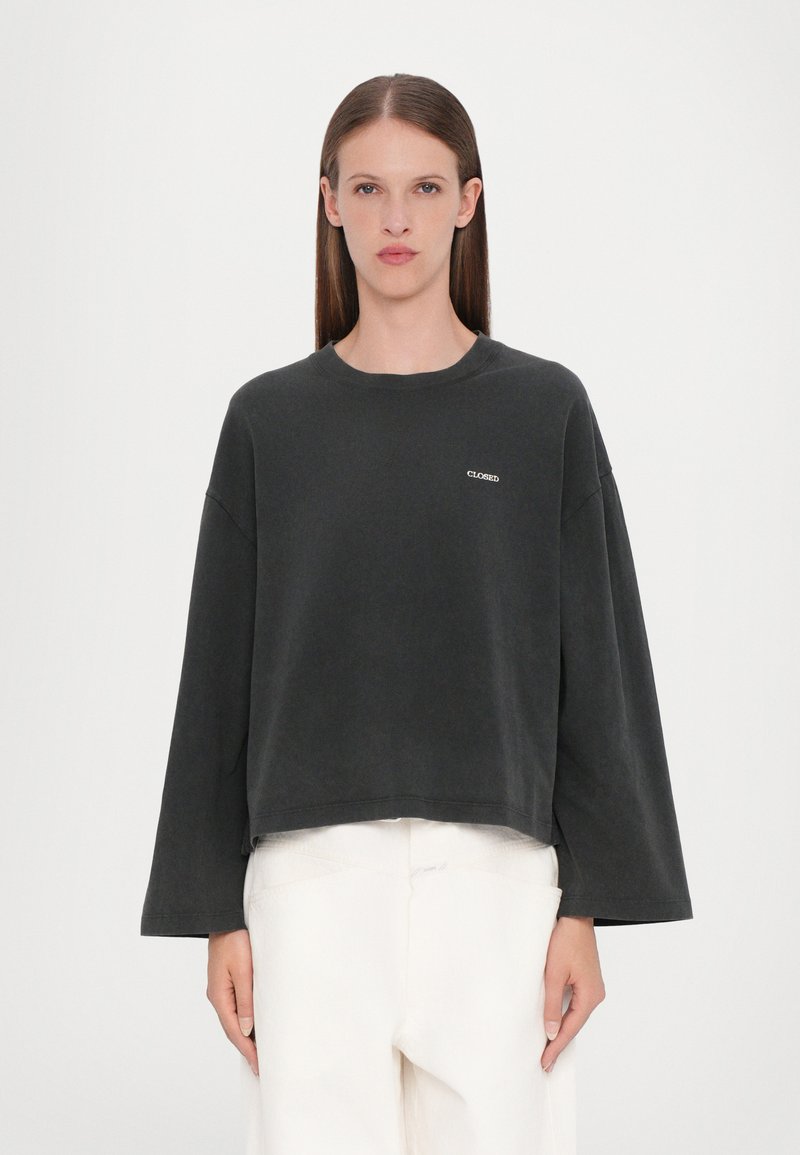 CLOSED CREWNECK LONGSLEEVE - Pikkade varrukatega topp - black