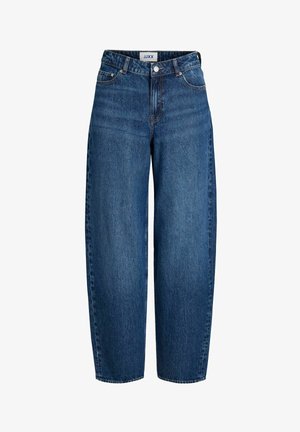 JJXX, BARREL FIT JEANS JXFUJI BARREL MW R404 DNM NOOS - Jeans baggy - blue denim