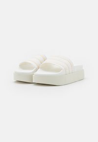adidas Originals ADILETTE BONEGA - Mules - footwear white/offwhite