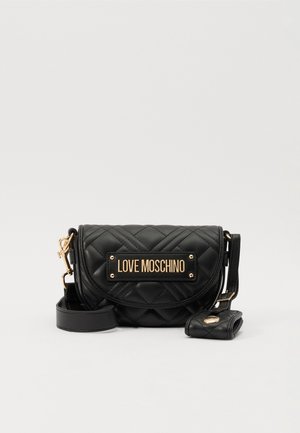 QUILTED BAG - Borsa a tracolla - black
