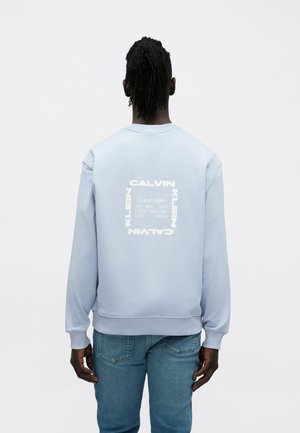 GRAPHIC - Sweater - casual blue