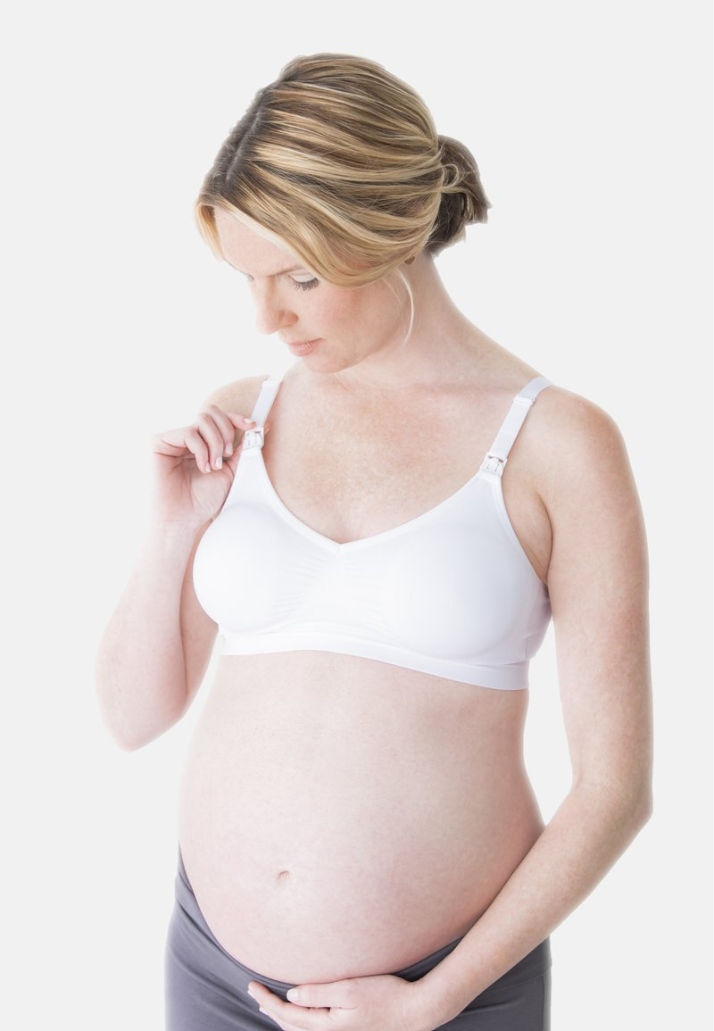 Medela KOMFORT STILLBH OHNE BÜGEL Bustier white/weiß Zalando.de