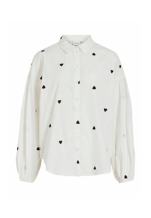 VILA, SHIRT VISTEF LONG SLEEVED - Chemisier - optical snow