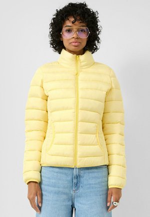 Winterjacke - hellgelb