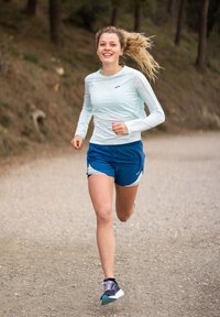 Brooks CHASER 5" 2-IN-1 SHORT - Sportiniai šortai - blue ash ice blue navy