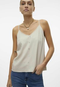 Vero Moda VMMYMILO - Top - silver lining