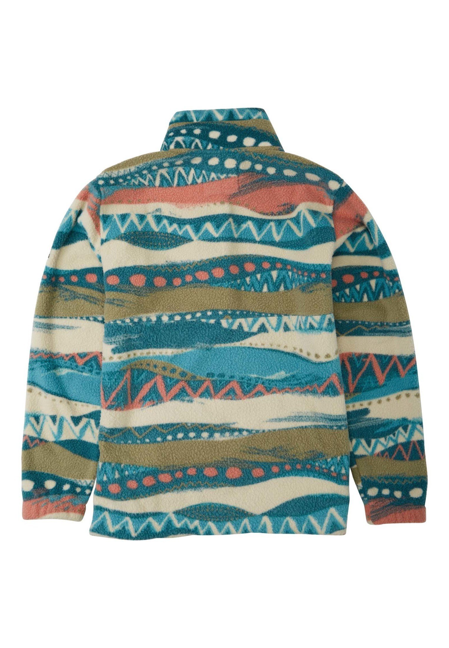 boundary mock half zip pullover