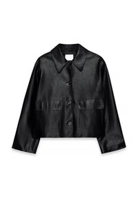 DETAIL - Giacca in similpelle - black