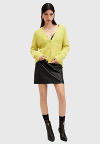 AllSaints VORTEX - Cardigan - yellow