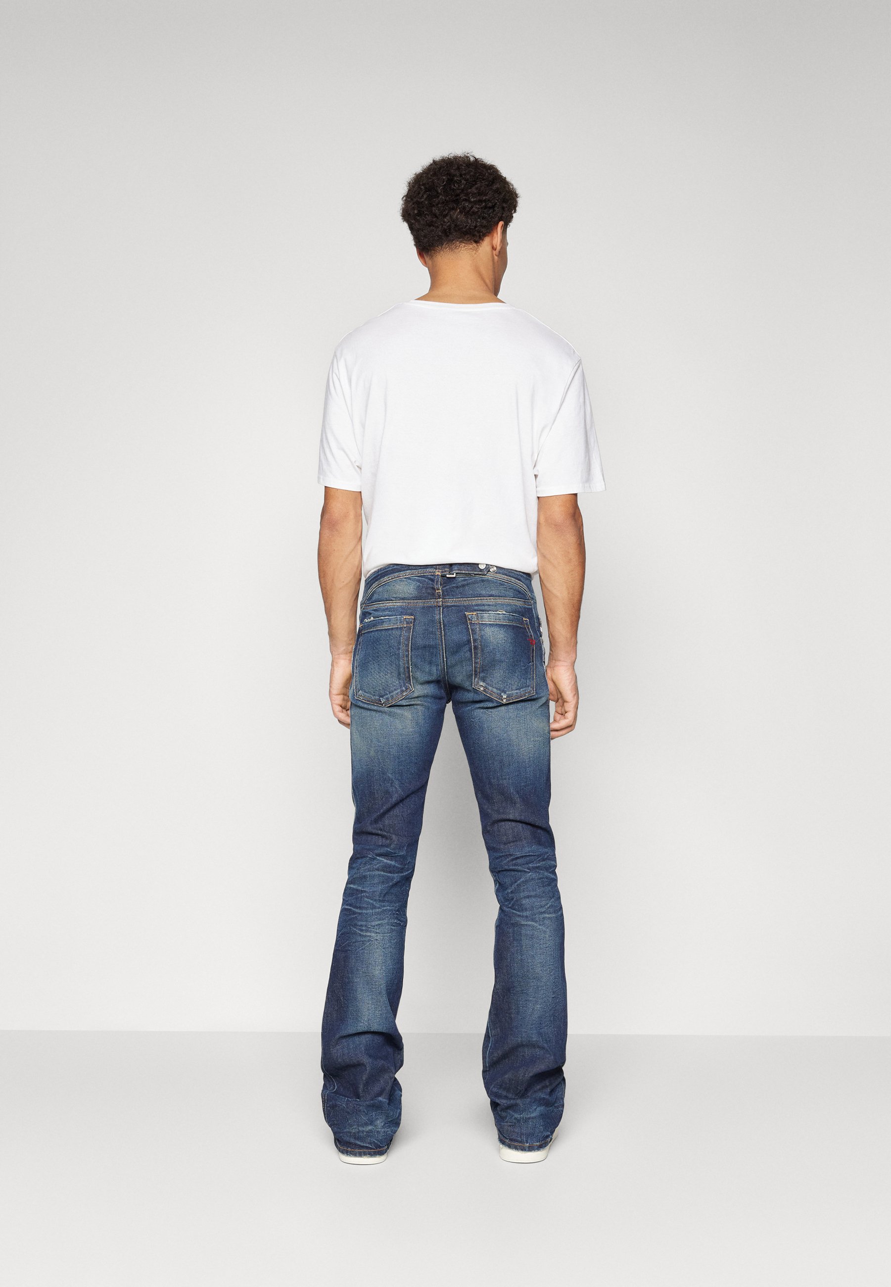 デニム・ジーパン DIESEL Bootcut Jeans D-Poky 0cbdh Women's Bootcut Jeans | Black/Dark grey | Diesel D-Poky