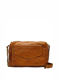 Pieces NAINA - BANDOULIÈRE - Sac bandoulière - cognac