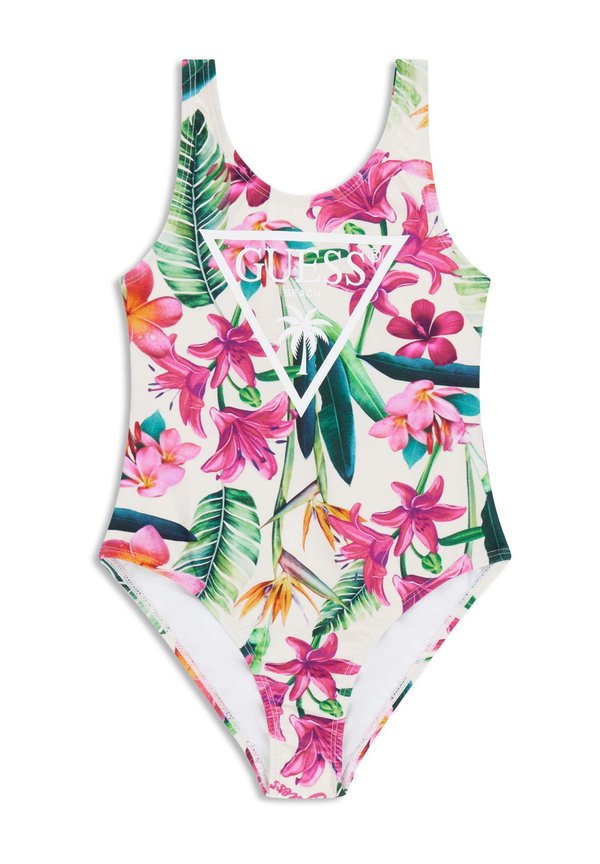 LOGO-DREIECK - Badeanzug - blumenmuster