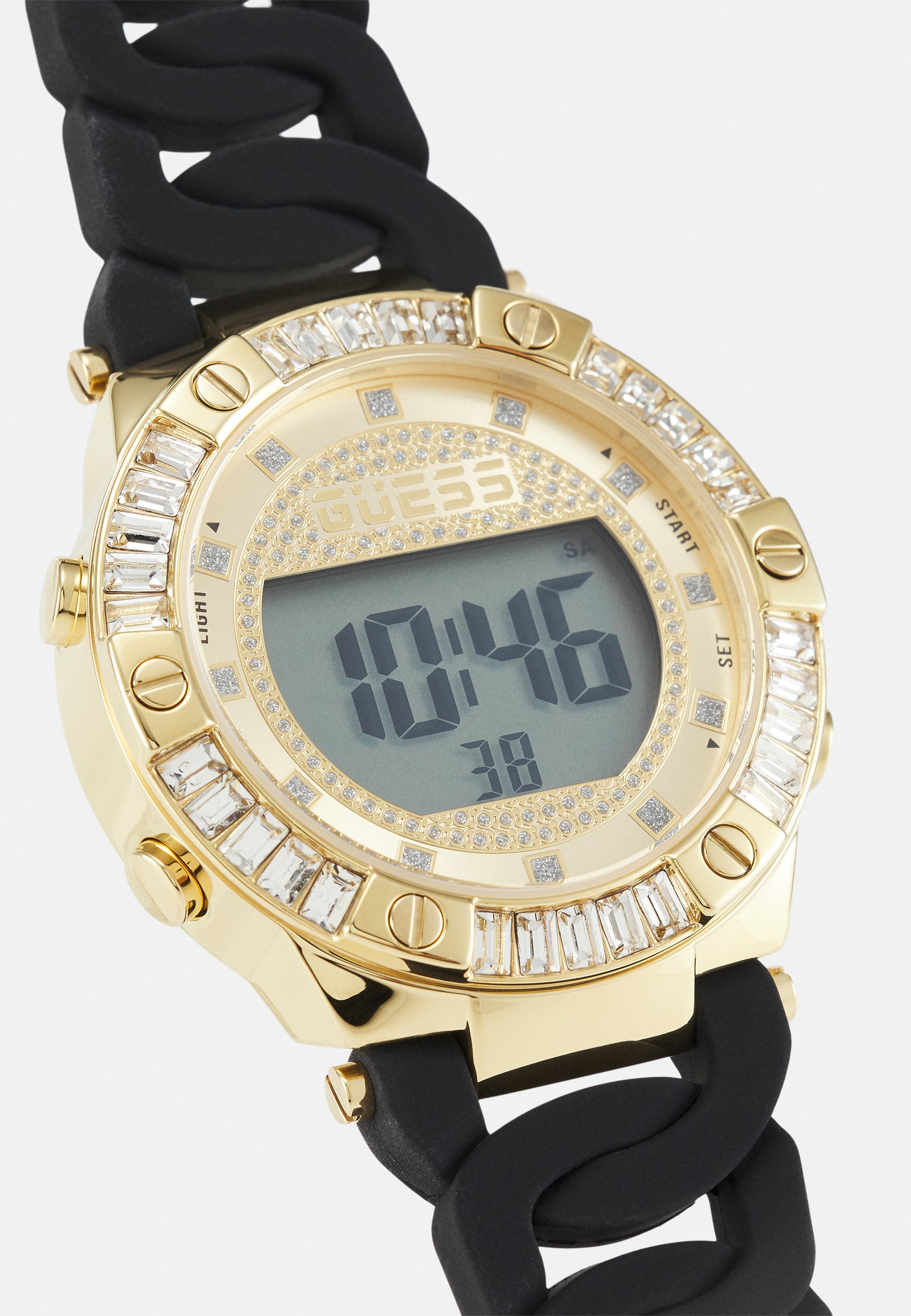 Guess LINK - Digitaal horloge - black/Zwart - Zalando.nl