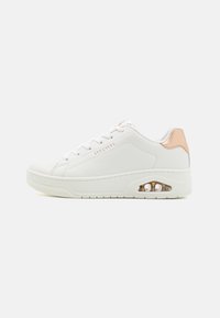 Skechers Sport - UNO COURT - Trainers - white/rose gold Thumbnail Image 1