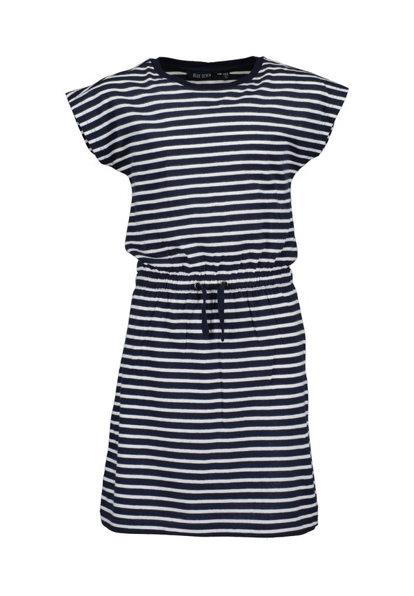 BASICS - Jerseykleid - dk blau