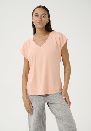 KALISE - T-shirt basic - peach nectar