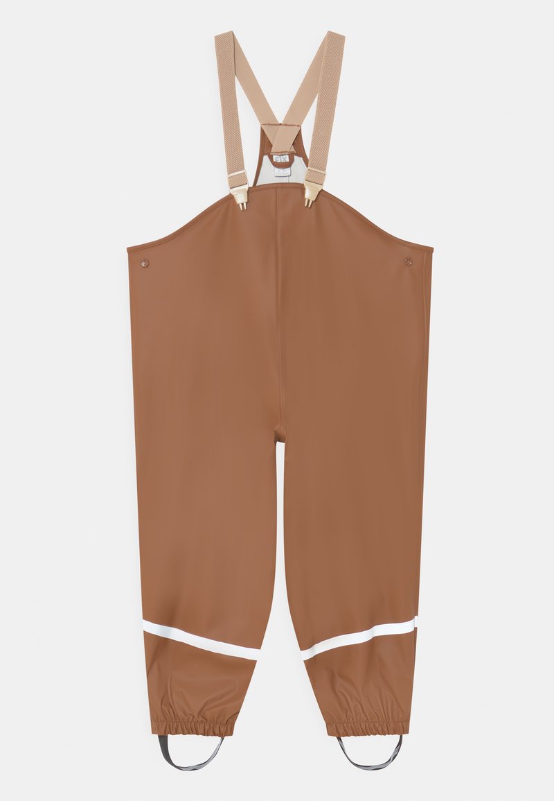 Lindex RAIN TROUSERS FIX UNISEX Pantalon de pluie brown/marron